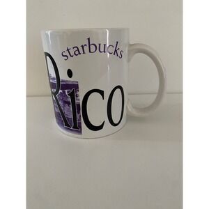 Starbucks‎ Puerto Rico City Mug Collector Series Coffee Cup 2006 Thailand